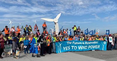 'We are terrified': More than 150 people walk for Hunter offshore wind