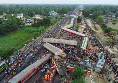 India rescue work ends as focus turns to cause of worst train crash in decades