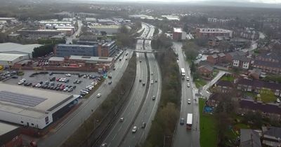 The reason for one of Greater Manchester's most bizarre motorway junctions explained