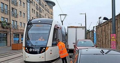 Fuming Edinburgh locals 'getting fines' due to tight parking spaces at new trams line