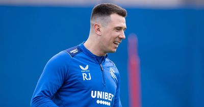 Rangers star Ryan Jack takes in Manchester City's FA Cup win over Manchester United at Wembley