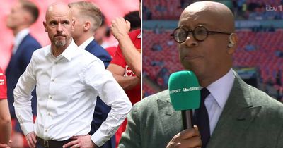 Ian Wright calls out Erik ten Hag selection mistake after "tepid" Man Utd lose FA Cup final