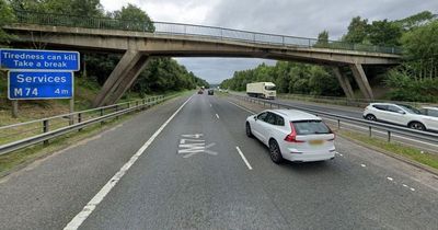 Man dies after being hit by truck on Scots motorway