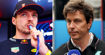 Toto Wolff "p***ed off" with Max Verstappen reality in Lewis Hamilton comparison