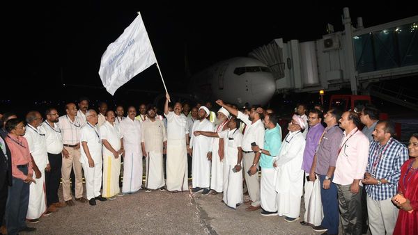 Haj flight flagged off from Karipur