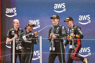 Russell: Double F1 podium "a sign of things to come" for Mercedes