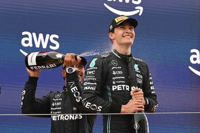 Russell: Double podium "a sign of things to come" for Mercedes F1