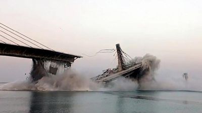 Under-construction bridge collapses in Bihar’s Bhagalpur; probe ordered