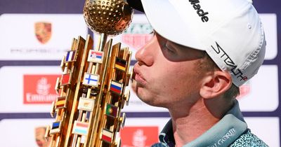 Tom McKibbin wins maiden DP World Tour title in front of emotional dad