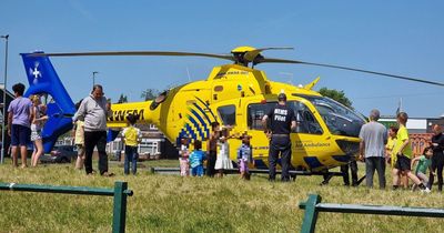 Child, 11, rushed to hospital after dog attack on Greater Manchester estate