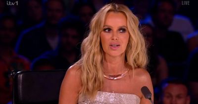 Amanda Holden turns heads with tiny strapless mini-dress for Britain's Got Talent