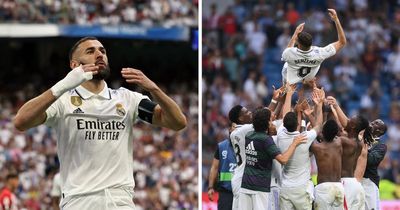 Karim Benzema labelled a bigger legend than Cristiano Ronaldo on Real Madrid farewell