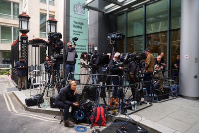 Absent Prince Harry not suing publisher because of press 'vendetta', lawyer says