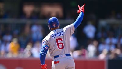 Rookie Miguel Amaya hits first major-league home run in Cubs’ victory vs. Padres
