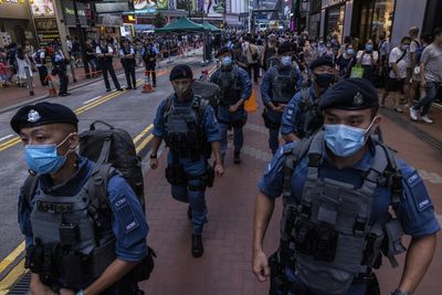 Dozens detained in Hong Kong on Tiananmen crackdown anniversary