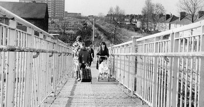 The footbridge shortcut between two estates that was both 'scary' and 'exhilarating'