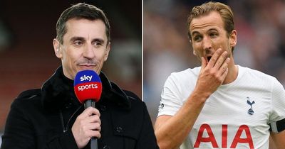 Harry Kane told Gary Neville his thoughts on transfer abroad as Real Madrid plot £100m move