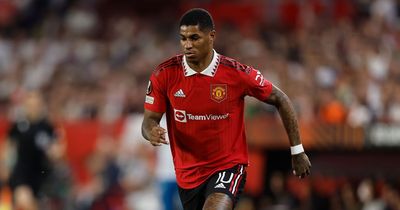 Manchester United forward Marcus Rashford named in Europa League Team of the Season