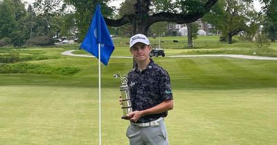 Sixteen-year-old Perthshire golfer Connor Graham wins Scottish Men's Open