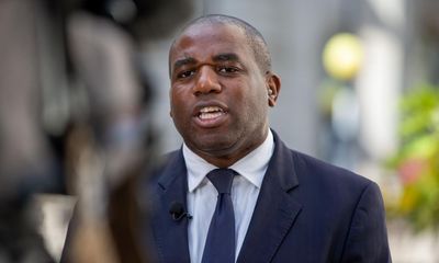 Sunak has ‘little England mentality’ over UK foreign policy, says Lammy