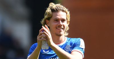 Rangers star Todd Cantwell in 'targets and vision' message as he soaks up sunshine and rests up