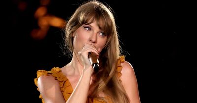 Taylor Swift suffers unfortunate accident with a bug on stage and admits it's 'stupid'
