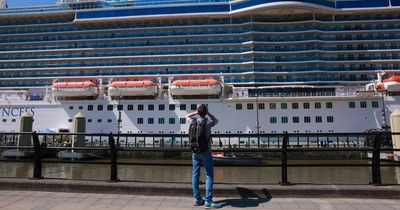 Cruise ship Regal Princess arrives in Liverpool