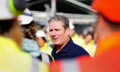 Keir Starmer pledges ‘good, union jobs’ amid energy row with GMB