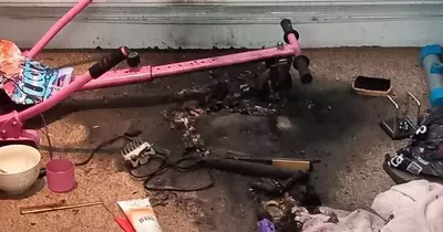 Warning as hoverboard bursts into flames in Bristol house