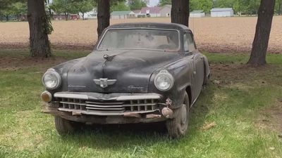 Watch A Studebaker Champion Coupe Get First Wash In 42 Years