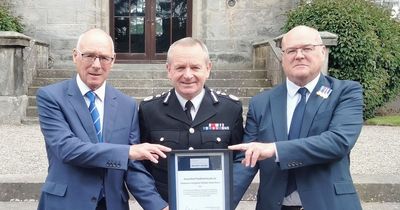 Tragic Scots cop murdered in the line of duty given top bravery award