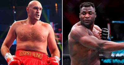 Tyson Fury insists he could KO former UFC champion Francis Ngannou "after 15 pints"
