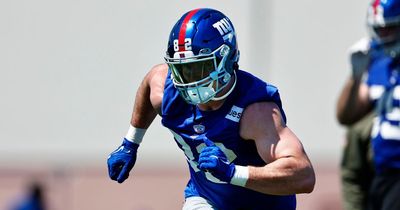 New York Giants star Daniel Bellinger shows off body transformation after busy offseason