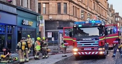 Paisley Subway shop destroyed in second town centre blaze within 24 hours