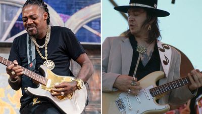 Eric Gales on his jam with Stevie Ray Vaughan: “Right at the end I asked him to sign an autograph for me – and he said, ‘Only if you sign one for me first!’”