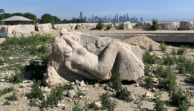 From the archives: A mermaid’s tale — four friends made sculpture for art’s sake