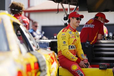Logano relishes third at Gateway after "going through hell"
