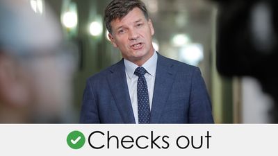 Angus Taylor says Australia's core inflation is higher than all the countries in the G7. Is that correct?