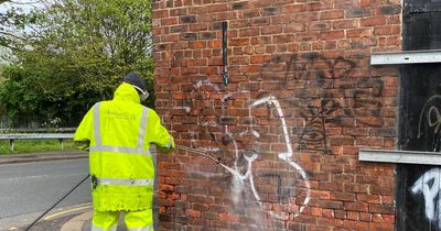 Newcastle City Council's anti-graffiti team planning to tackle three of the cities' busiest high-streets