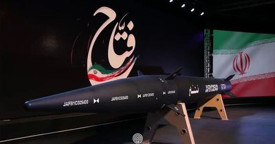 Iran shows off hypersonic missile it claims can travel 15 times speed of sound