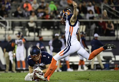 New Broncos kicker Elliott Fry had a perfect season in the AAF in 2019