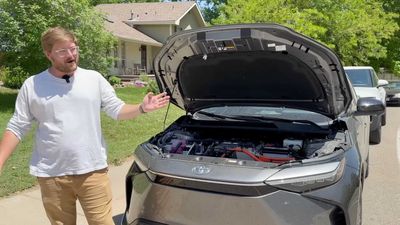 This Toyota bZ4X's 12-Volt Battery Drained, Is It A Common Issue?