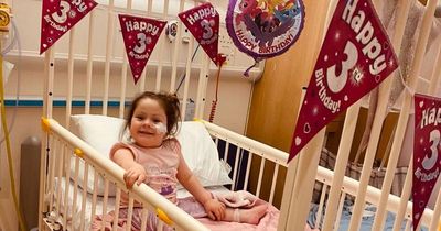Scots toddler paralysed from waist down endures 22 operations in three years
