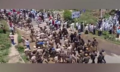 Haryana: Farmers block Delhi-Chandigarh Highway in Kurukshetra demanding sunflower MSP