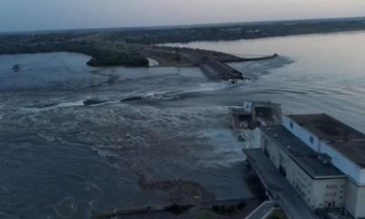 First Thing: Evacuations under way near Kherson after Nova Kakhovka dam ‘blown up’