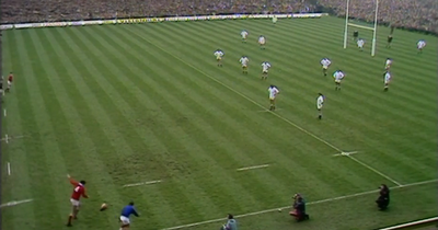 Rugby fans blown away by giant Welsh lock kicking incredible penalty with no tee