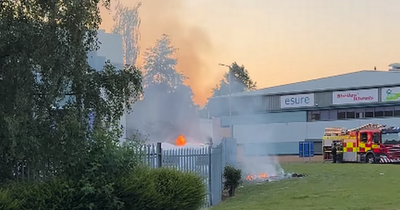 Uddingston schoolboy in hospital after 'huge' explosion at industrial estate