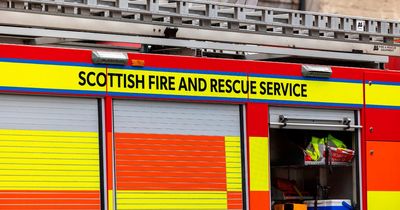 Boy taken to hospital as firefighters tackle Lanarkshire business park blaze after 'explosion'