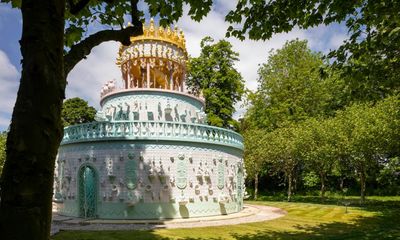 Joana Vasconcelos: Wedding Cake review – giant woodland gateau is an absurd slice of joy