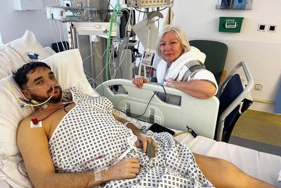 Man given gift of life by mother thanks to live liver transplant